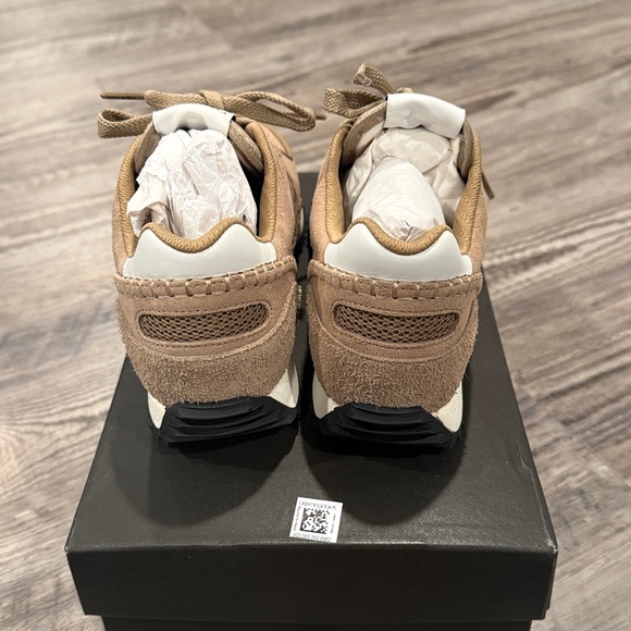 Rag & Bone Retro Drift Runner Suede Taupe NEW IN BOX Sz 38 Women’s US 8 Sneakers - Picture 6 of 13